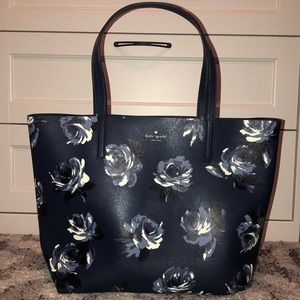 Kate Spade Night Rose Reversible Purse